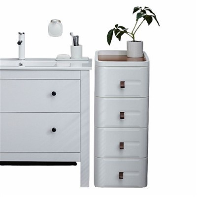 Kabinett tal-Ħżin tal-Bin tal-plastik